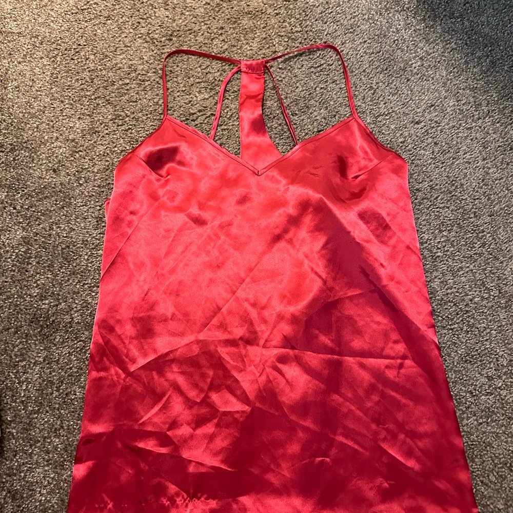 XL Pink Silky Top